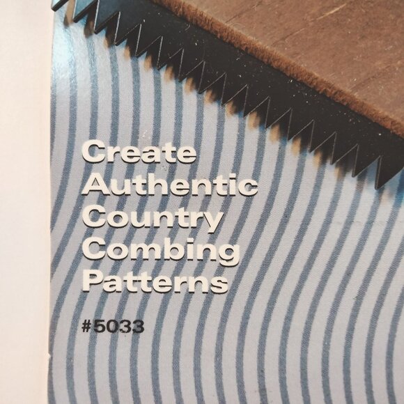 Paint Combing Tool Straight Combing Crosshatch Serpentine Painting Patterns 5033 - Picture 9 of 9